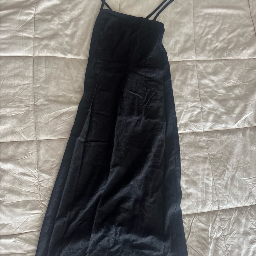 Wild Fable Black Strapless Dress